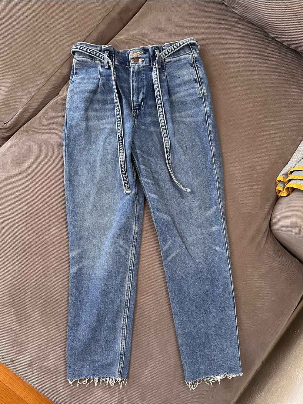 Hollister Mom Jeans Curvy Ultra High Rise Vintage Stretch Denim 5/27 28x27